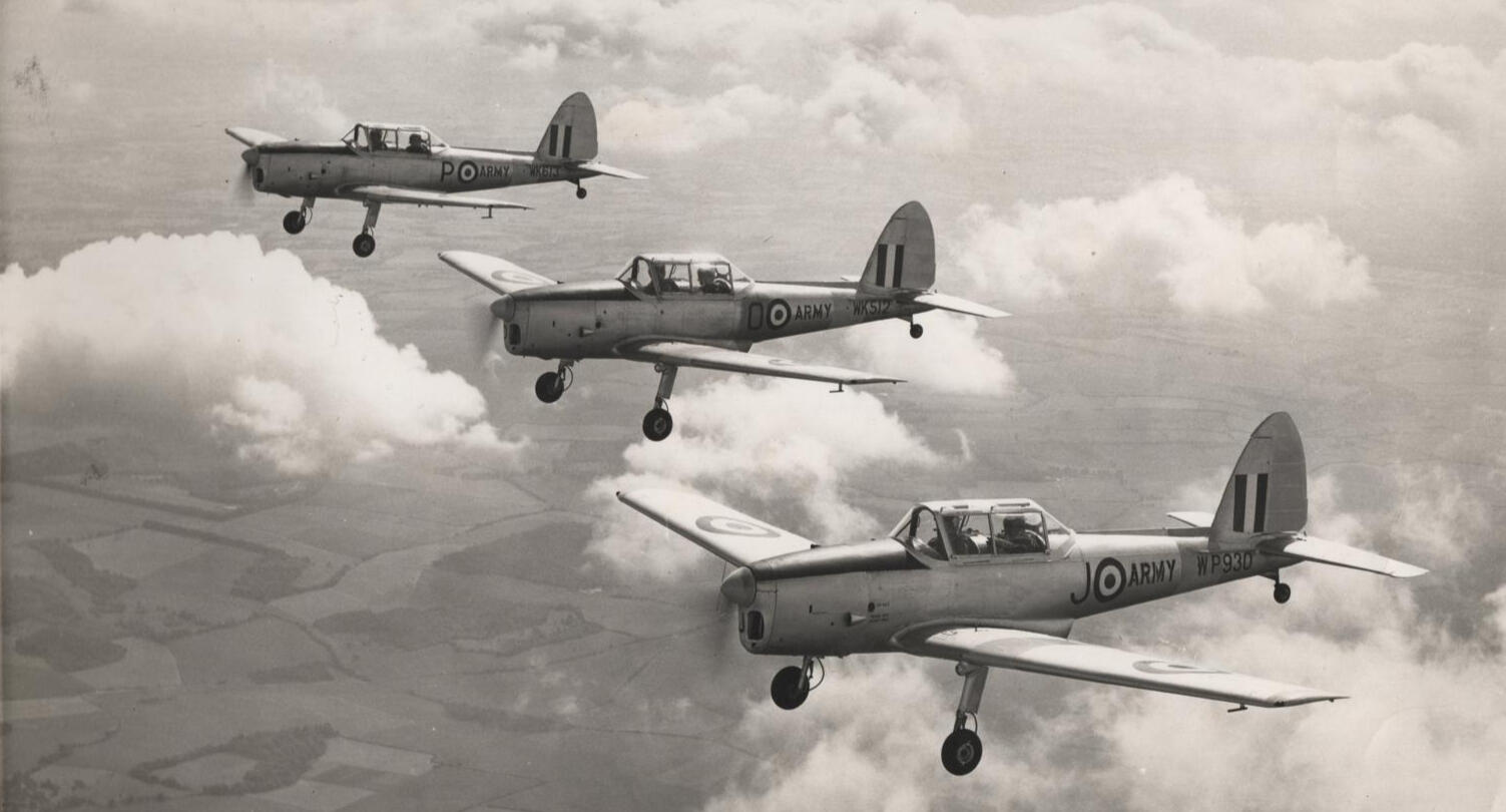 Army Air Corps Chipmunks B&W
